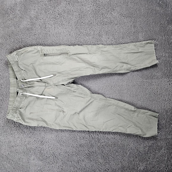 Vuori Pants 32 Waist Light Olive Green Ripstop Cutoff Cargo Utility Outdoor - Picture 1 of 11